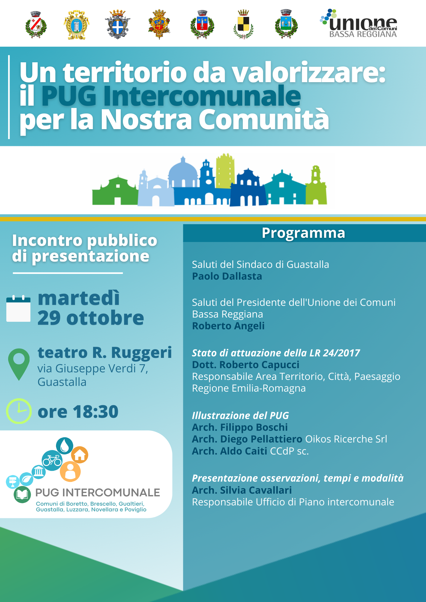 Presentazione del PUG Intercomunale 